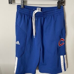 Adidas Chicago Cubs Authentic Athletic Shorts Logo Boy’s XL (14-16) Excellent